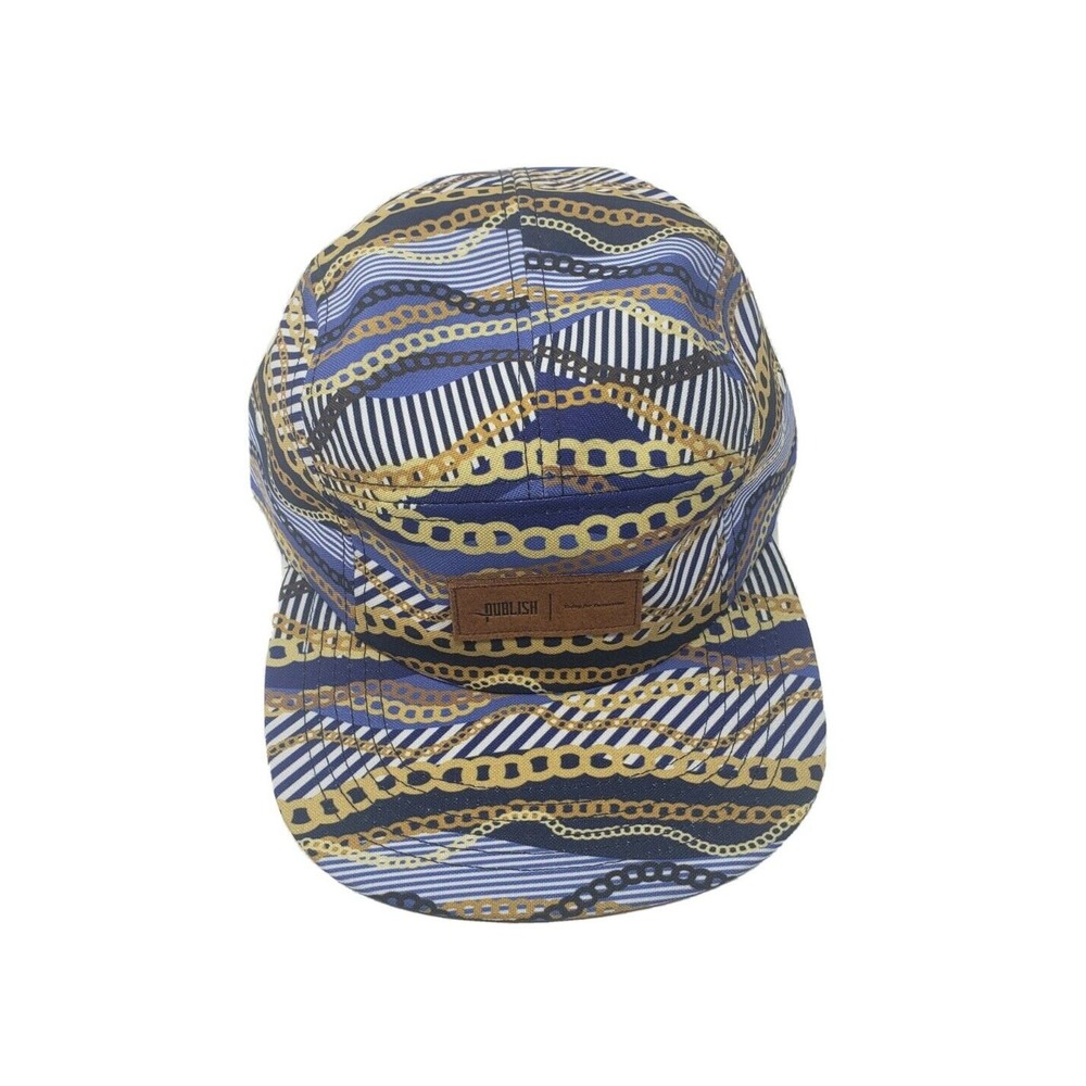 Publish Adjustable Chains 5 Panel‎ Clipback Hat